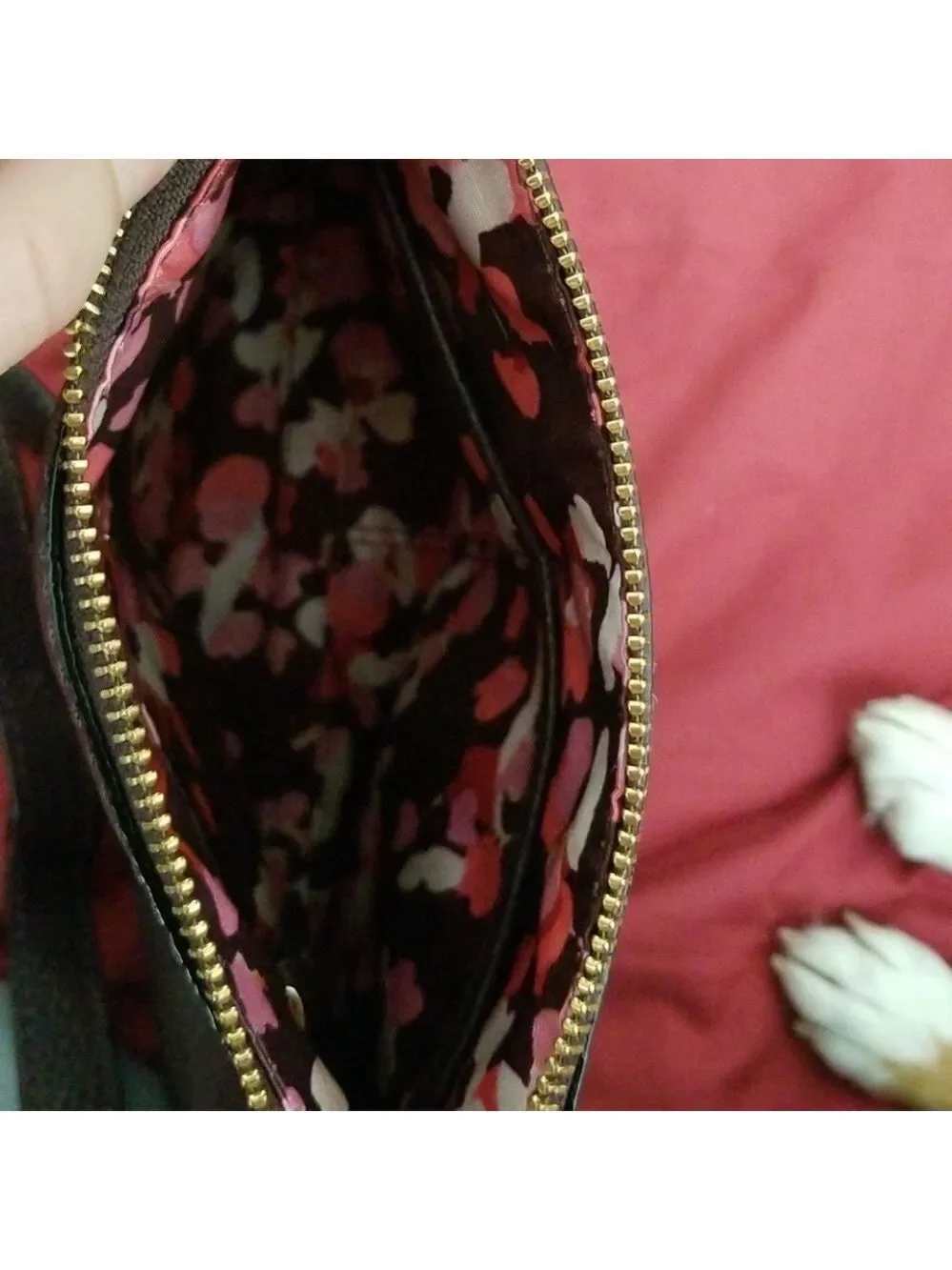 Kate Spade Plum Leather Crossbody Bag